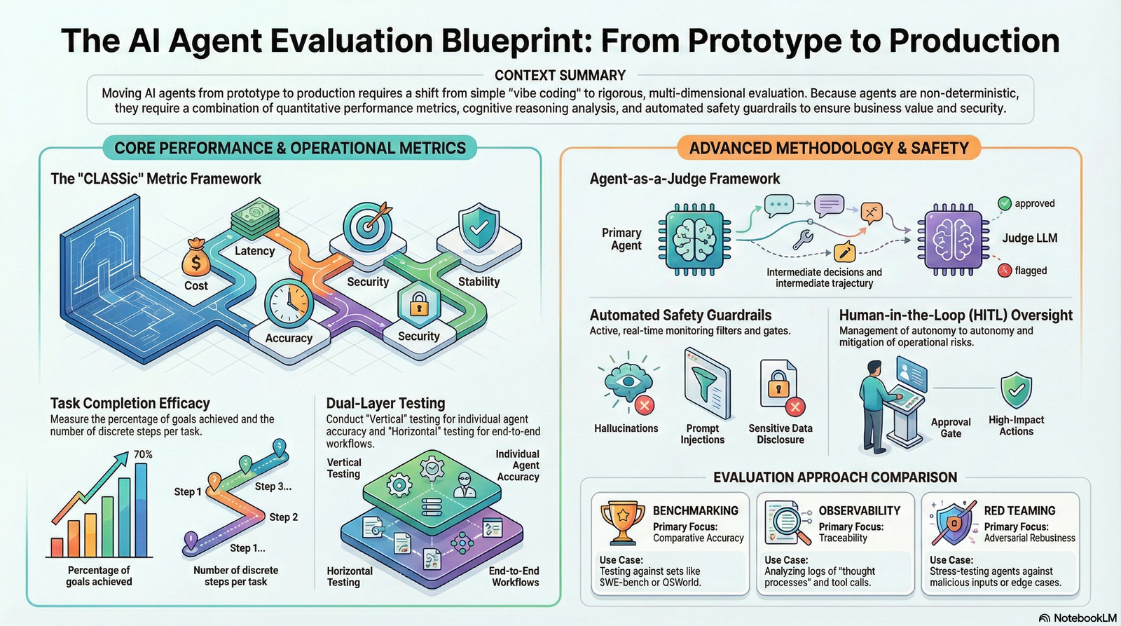 Infographic preview: The 2026 Singularity Roadmap: Navigating Autonomy and Evaluating AI Agent Performance
